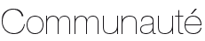 Communauté Communauté